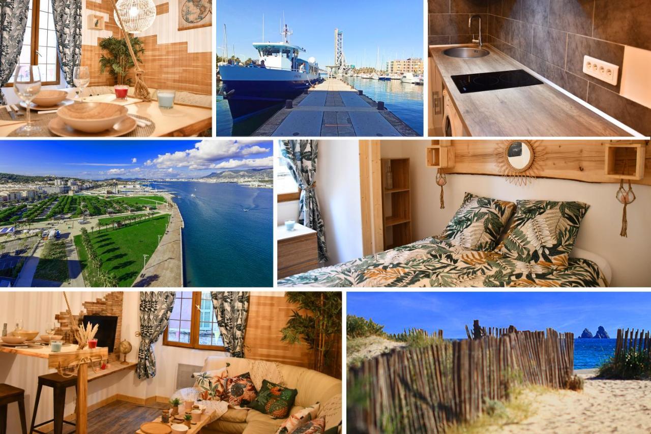 Le Cabanon H24,Atypique,Cosy,Port,Plage,Wifi,Netflix La Seyne-sur-Mer Dış mekan fotoğraf